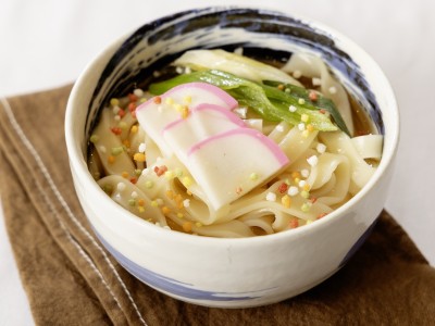 【朝食】きしめん