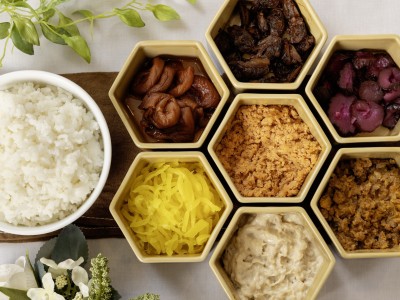 【朝食】ご飯のお供コーナー