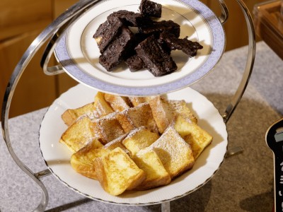 【朝食】自家製焼き菓子コーナー