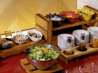 【朝食】冷菜コーナー