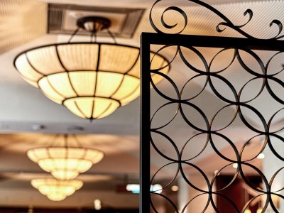 クラシカルなロビーはフォトスポットとしても人気です