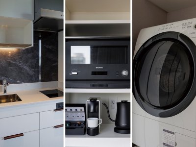 「エスパシオ」　キッチン・洗濯乾燥機 完備