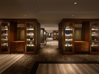 【6階 宿泊者専用ラウンジ】