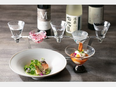 熊谷とあかぼし　料理と日本酒のペアリングをお楽しみいただけます