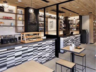 店内カウンター