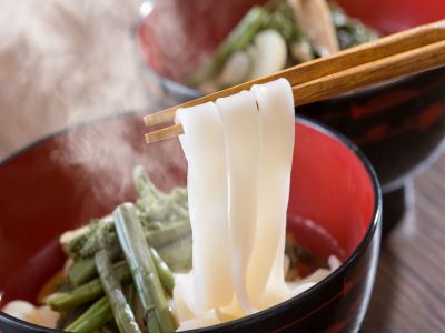 朝食ブッフェイメージ　きしめん（名古屋名物コーナー）