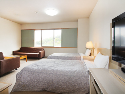 ツインルームB［110cmベッド2台+ソファベッド2台］