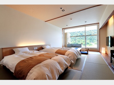 露天風呂付客室　一例