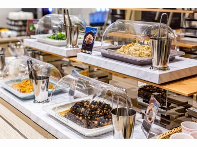 朝食バイキング