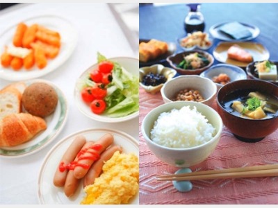 無料バイキング朝食（イメージ）