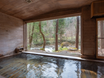 温泉（檜風呂）