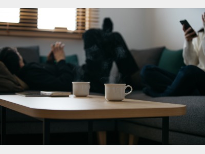 家のように寛ぐ