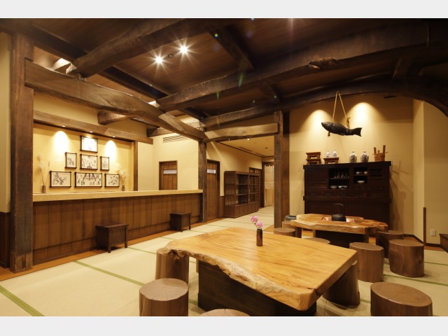 白川郷　御宿　結の庄 ロビー
