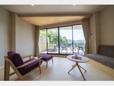 デラックスルーム露天風呂付