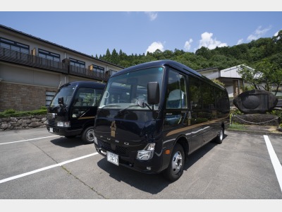 ホテルのシャトルバス