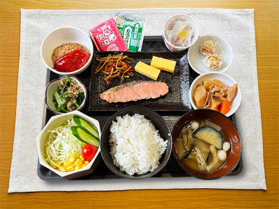 朝食（和食バイキング）炊き立てご飯がおかわり自由♪※写真はイメージです