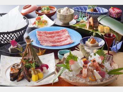 基本会席　近江牛しゃぶしゃぶ会席