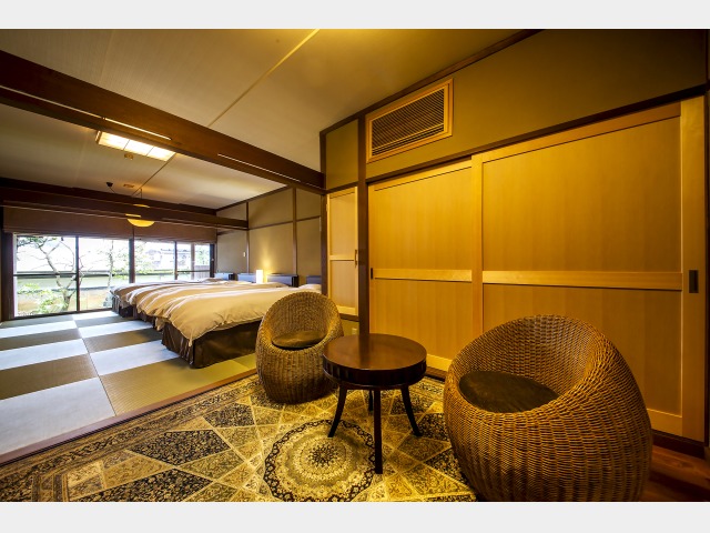 料亭旅館やす井 【晒女-令和4年改装-】和室＋控えの間｜個室食事処