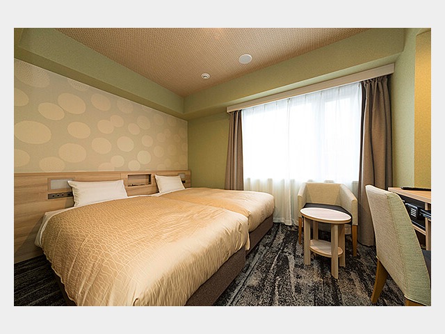 三交イン京都八条口＜雅＞　～四季乃湯～ 客室イメージ　デラックスツインルーム