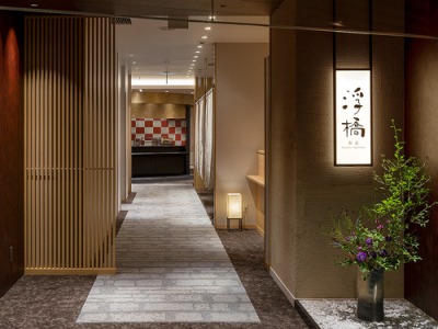 レストラン入口(浮橋)