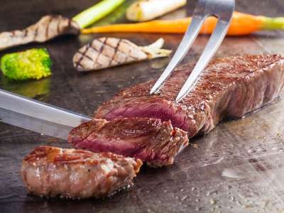 ■ディナー■国産黒毛和牛のイチボステーキ。宿泊者限定だから叶う特別価格でお楽しみください。