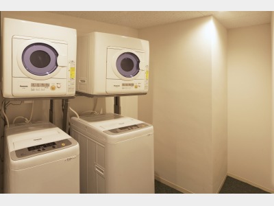 ◆South棟◆【セルフランドリー】洗剤は無料でご用意しております。長期滞在にも安心です♪