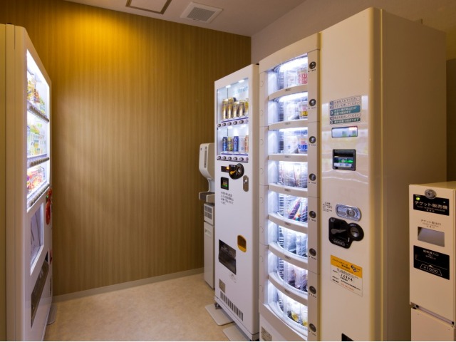 グリーンリッチホテル京都駅南（本館・清采館）人工温泉 自販機コーナー