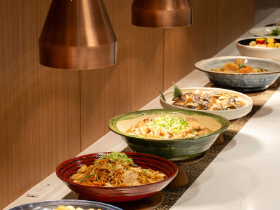 【朝食会場】　ご提供例