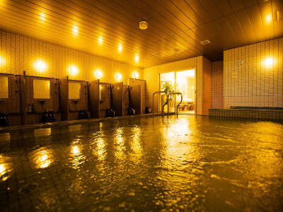 ■男性専用大浴場■　京都の良質な井戸水を沸かした湯です