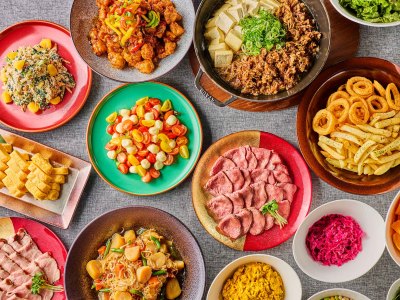 朝食ビュッフェ