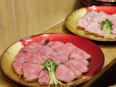 朝食ビュッフェ