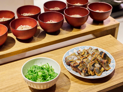 朝食ビュッフェ