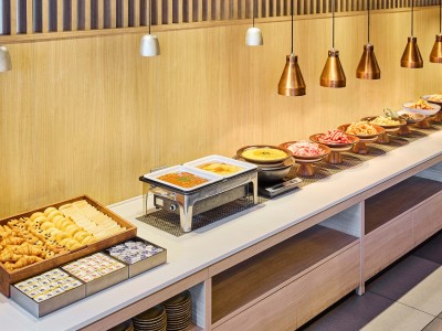 朝食ビュッフェ