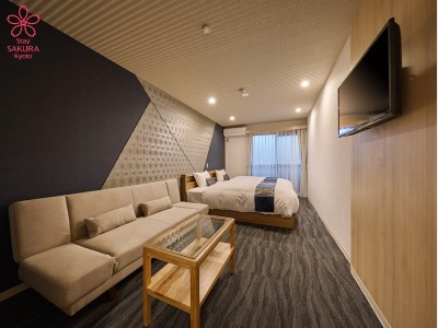 ツインルームエキストラベッド付きのお部屋です。