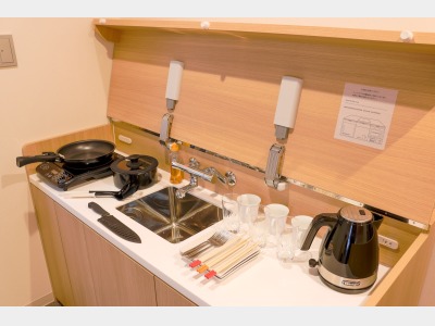 簡易キッチンも完備してしております。