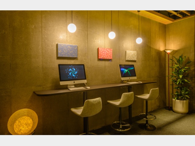 旅館　こうろ 館内イメージ（無料インターネットコーナー）