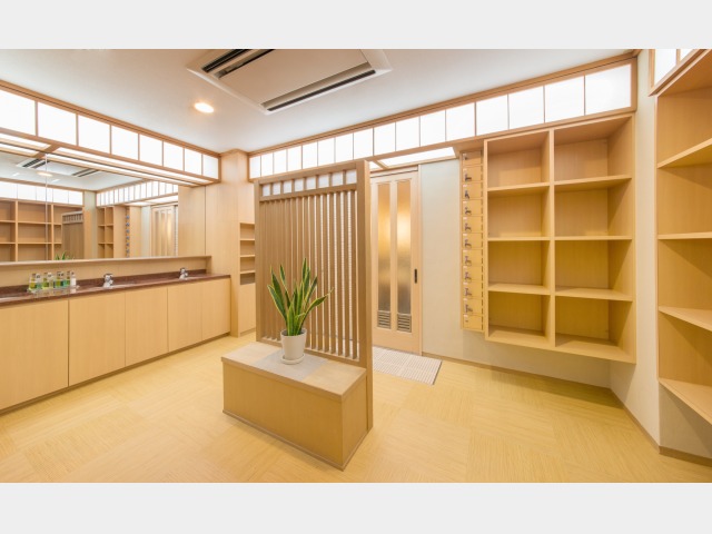 旅館　こうろ 脱衣所（男性）