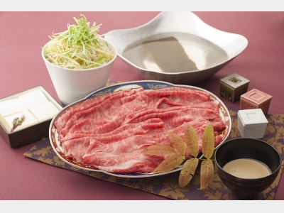 夕食イメージ（Ａ5和牛すき焼き　ＧＵＰ）