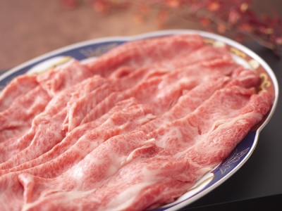 夕食イメージ（最高級Ａ5和牛のすき焼き）