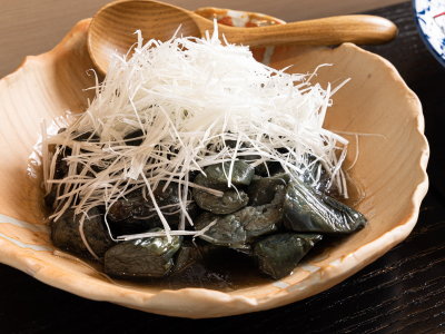 【朝食】おばんざいの一例です。