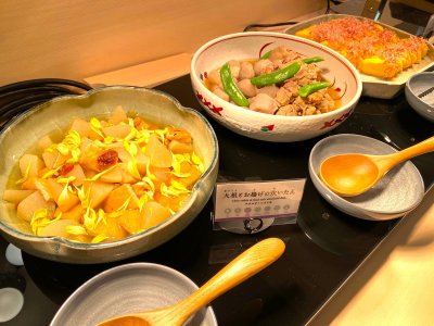 【朝食】京都の『炊いたん』の一品。