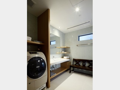 「お山」洗面所