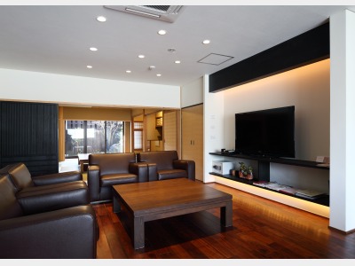 「お庭」リビング