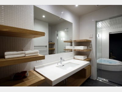 「お星」洗面所