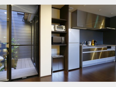 「お花」キッチン