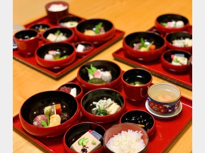 朝食　精進料理