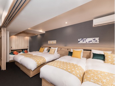 デラックス1ベッドルームジャパニーズアパートメント