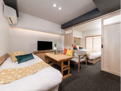 1ベッドルームファミリーアパートメント（ソファベッド）5人用