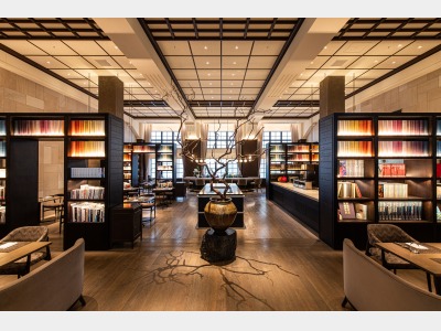 レストラン〈restaurant library the hotel seiryu〉