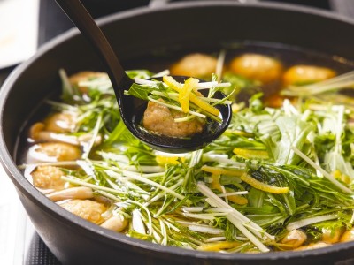 【朝食】京水菜のはりはり鍋